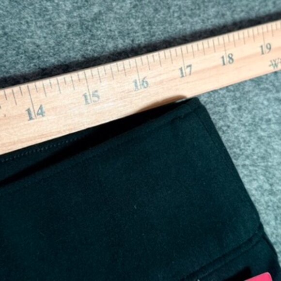 Spanx Womens Perfect Pant Double Slit Sz 1X Black Ponte Knit Work Comfy Lux NWT - Picture 9 of 13